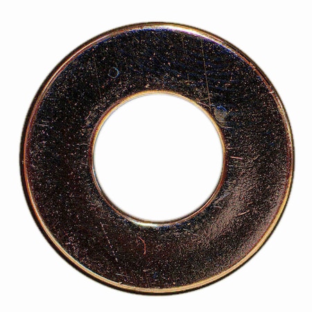 Midwest Fastener Flat Washer, For Screw Size 1/4" , 18-8 Stainless Steel Polished Finish, 12 PK 33451